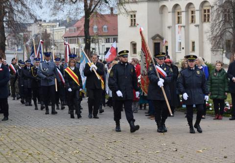 Obchody 104. rocznicy odzyskania niepodległości w Pabianicach
