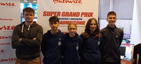 Ekipa UKS Korona Pabianice podczas Super Grand Prix Życie Pabianic