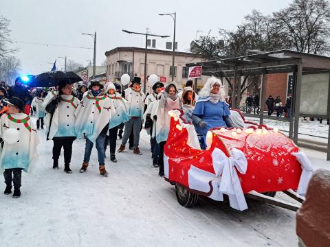 Pabianicka Parada Świąteczna przeszła przez miasto
