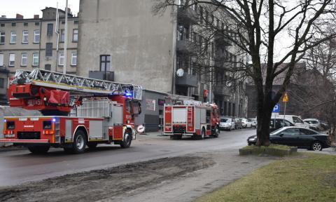Strażacy pomogli mieszkańcowi ul. 3 Maja
