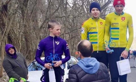 Jan Bajdor (PTC DSV Alpina Pabianice) zajął 2. miejsce w kolarskim Pucharze Polski Życie Pabianic