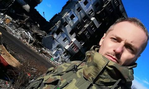 Michał Misiak został wolontariuszem w  Ukrainie