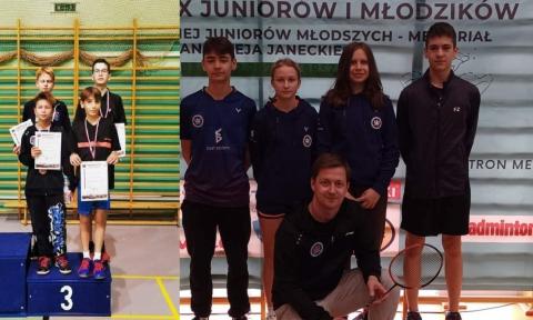 Badmintoniści Korony Pabianice uczestniczyli w dwóch turniejach Życie Pabianic