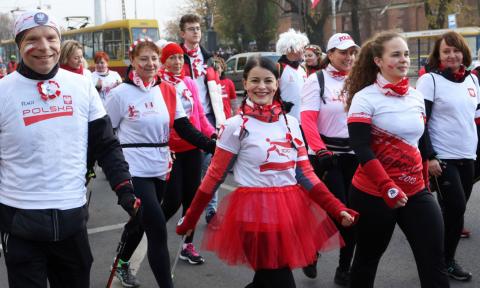 Bieg Niepodległości: Uczcimy na sportowo 104. rocznicę odzyskania niepodległości Życie Pabianic