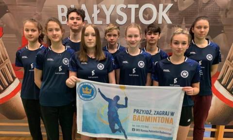UKS Korona Pabianice - badmintonowy brązowy medalista mistrzostw Polski juniorów młodszych Życie Pabianic