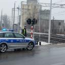 Kontrole policyjne na przejazdach kolejowych