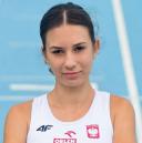 Kinga Królik (UKS Azymut) obroniła tytuł wicemistrzyni Polski w biegu na 3.000 metrów Życie Pabianic
