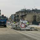 O postępie prac remontowych na głównej ulicy Pabianic