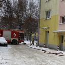Pożar w bloku przy Wileńskiej