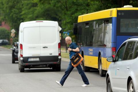Policjanci skontrolują drogi Życie Pabianic