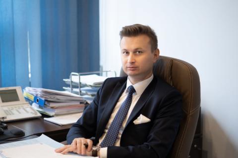 Witold Olszewski prezes PCM Życie Pabianic