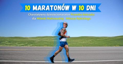 Przemysław Antczak 10 maratonów w 10 dni Życie Pabianic