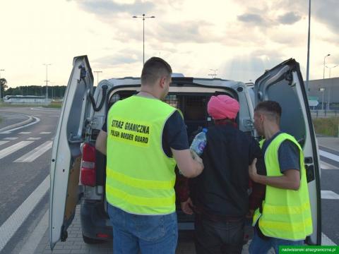 Nielegalni imigranci zatrzymani w Pawlikowicach