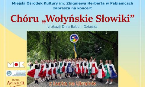 "Wołyńskie Słowiki" wystąpią 23 stycznia w MOK-u Życie Pabianic