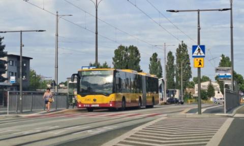 Autobus zastępczy zamiast tramwaju 41 Życie Pabianic