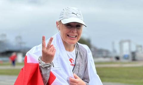 Milena Grabska-Grzegorczyk została drużynową mistrzynią świata w biegu 24-godzinnym Życie Pabianic