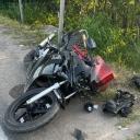 Ul. Lutomierska: 25-latka rozbiła się na motocyklu