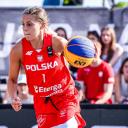 Justyna Rudzka, wychowanka PTK Pabianice, gra w reprezentacji Polski w koszykówce 3x3 Życie Pabianic