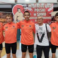 Ekipa Nelsona Pabianice podczas mistrzostw Polski w sumo Życie Pabianic