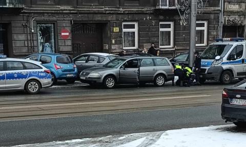 Kierowca zatrzymany na "bani" Życie Pabianic 
