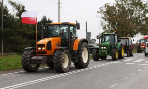 Maszyny rolnicze zablokują drogę pod Pabianicami 