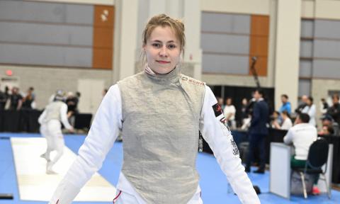 Florecistka z Pabianic, Julia Walczyk-Klimaszyk zajęła 7. miejsce w Pucharze Świata w Waszyngtonie Życie Pabianic