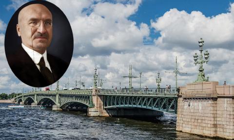 Most Troicki w Petersburgu - dzieło pabianiczanina Andrzeja Pszenickiego