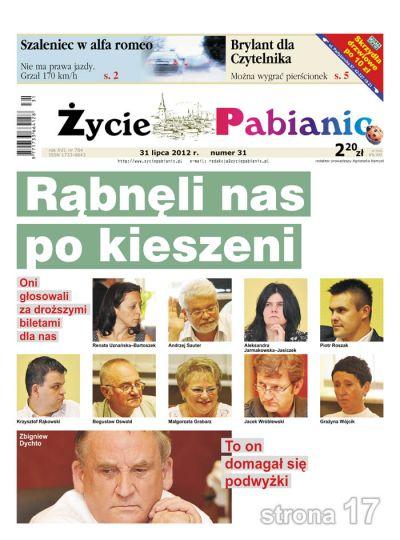 Życie Pabianic numer 31/2012