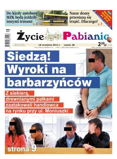 Życie Pabianic numer 38/2012