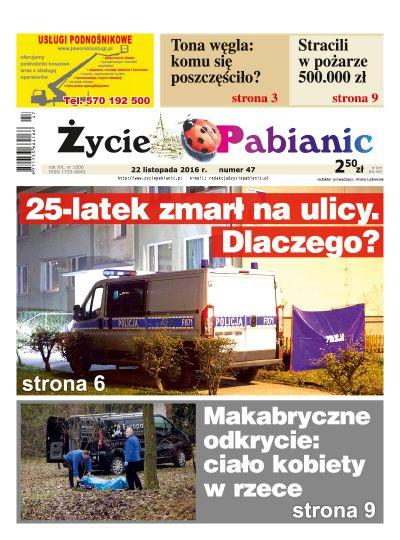 Życie Pabianic numer 47/2016