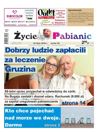 Życie Pabianic numer 30/2018